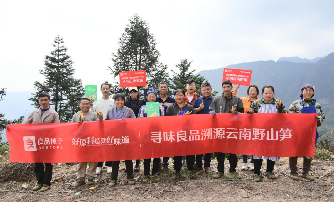 好原料造就好味道，良品鋪子野山筍來自云南深山“筍中之冠”